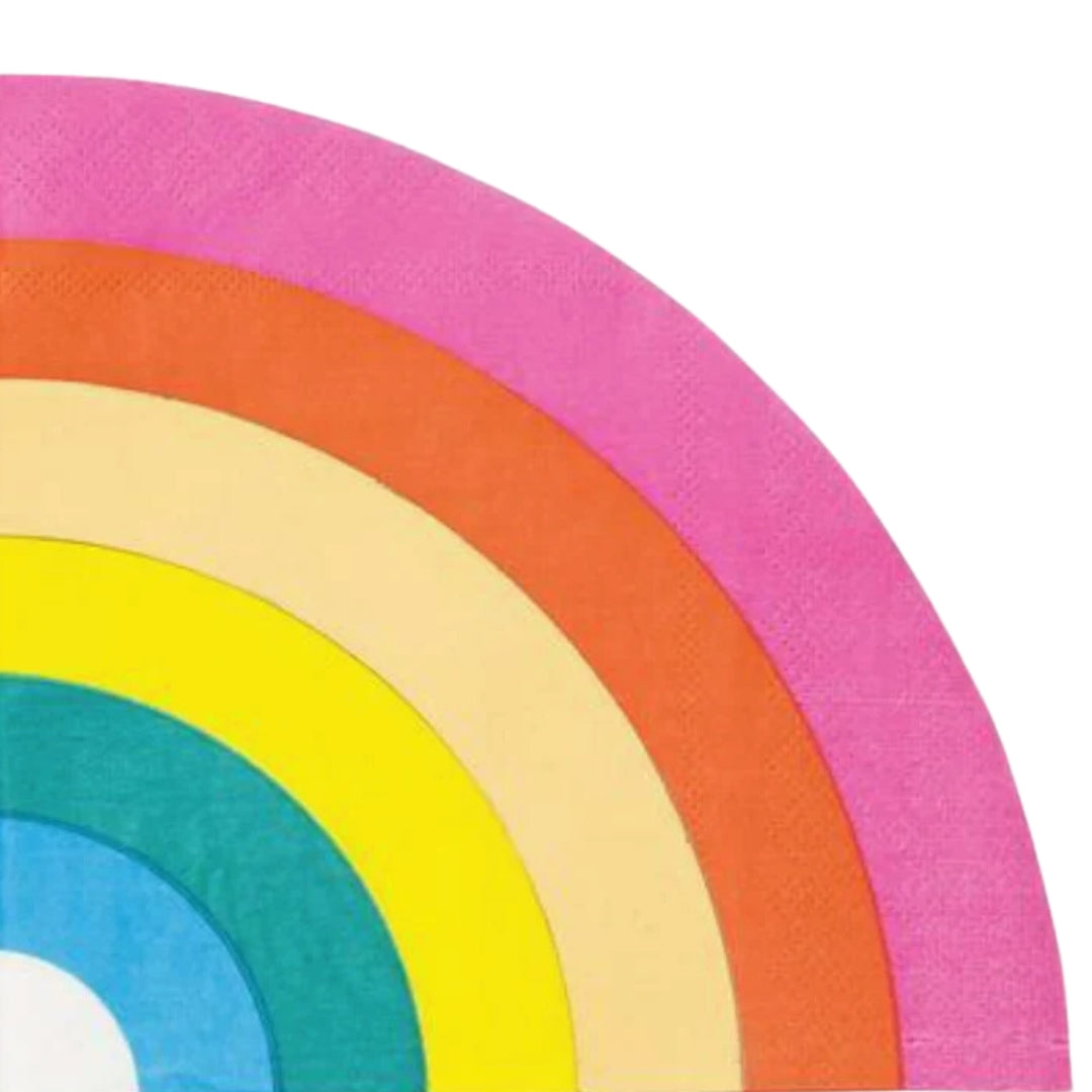 Bright Rainbow Shaped Napkins – Fun and Colorful for Any Celebration