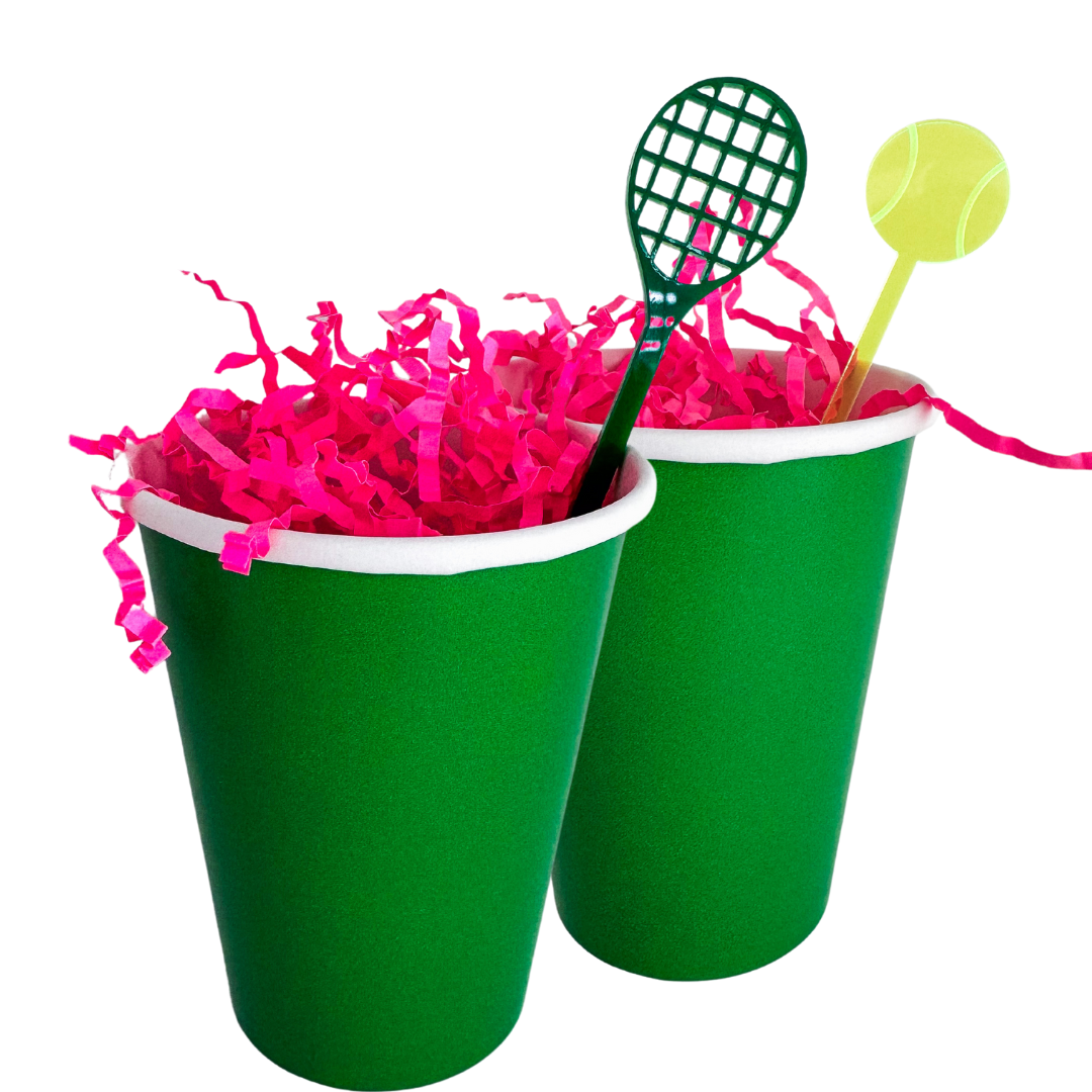 Tennis Acrylic Stir Sticks