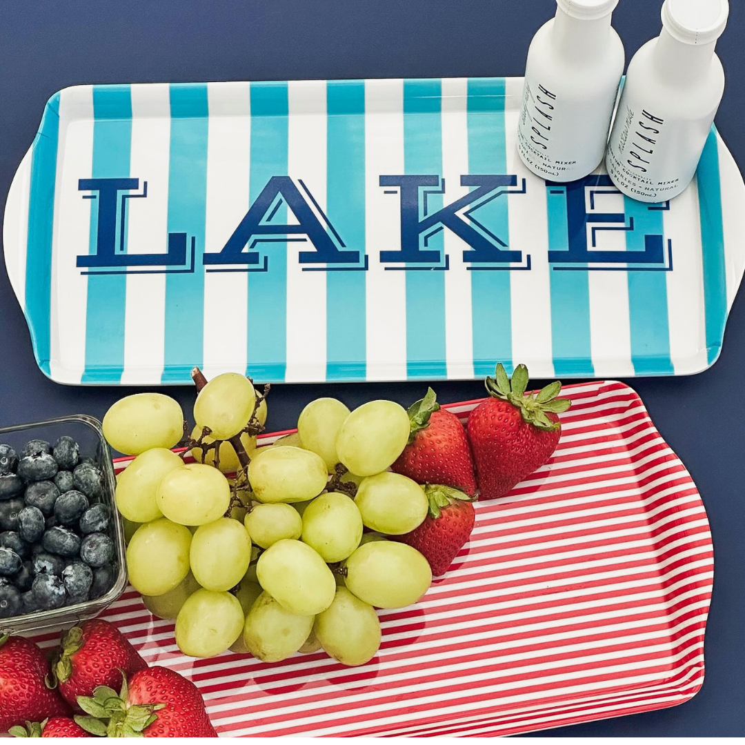 Lake Melamine ServingTray for Appetizers & Desserts