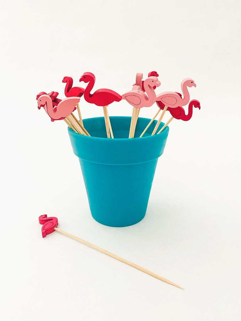 Flamingo Party Cups Set/12 With Lids Straws Flamingos Luau Pool Flamingle