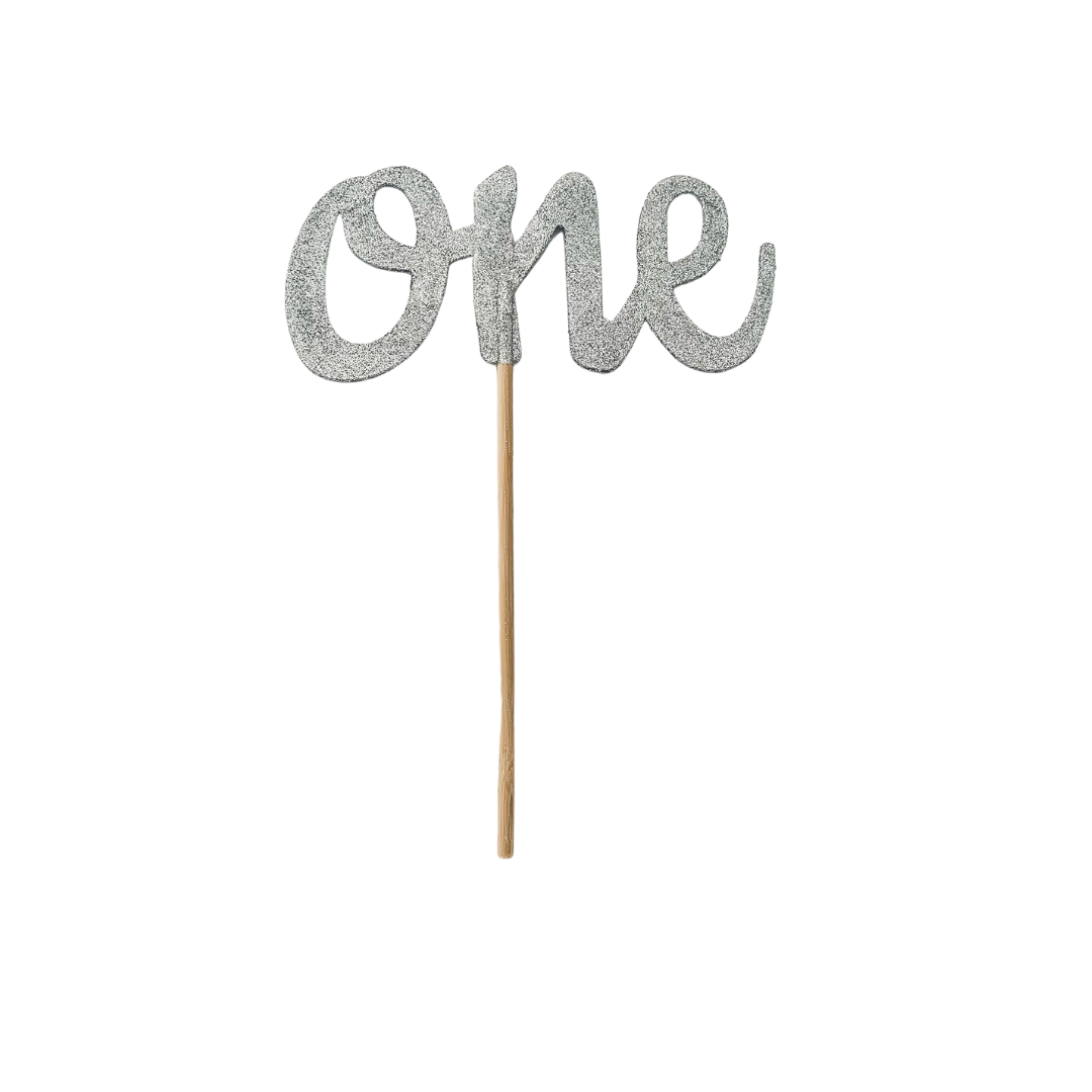 Half Way to One Cake Topper - HALFCT009 – Cake Toppers India
